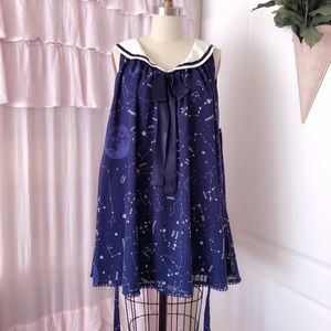 Angelic Pretty Cosmic Sailor jsk in navy
